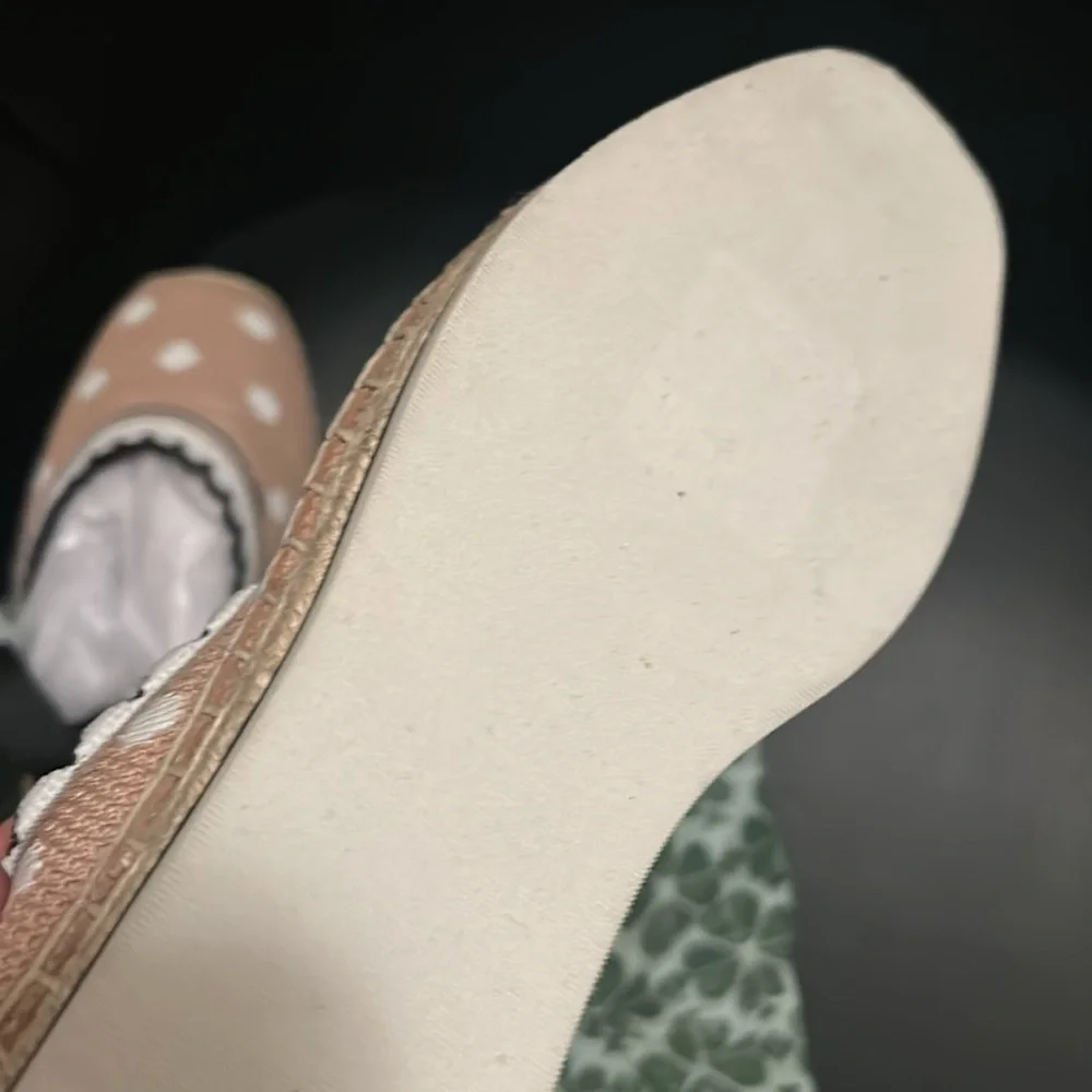 Kate spade polka dot lace up espadrille
Brand new w/o box - Picture 3 of 8